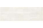 Ferano white patchwork inserto satin 24x74 Płytki Cersanit