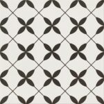 Patchwork concept patchwork clover black pattern 29,8x29,8 Opoczno Tiles