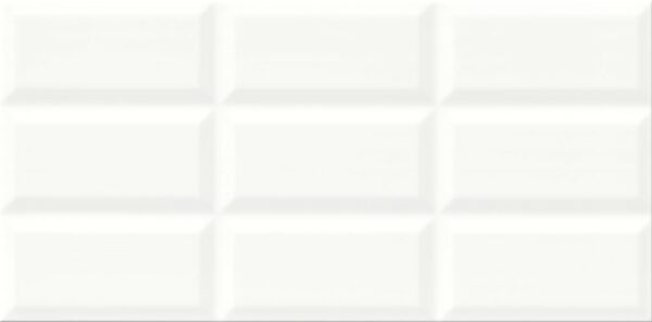 Naris Ps604 white glossy structure 29,7x60 Płytki Cersanit - Image 1