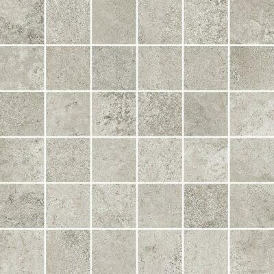 Quenos light grey mosaic matt 29,8x29,8 Płytki Opoczno