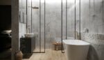 Stone hills grey glossy rect 29,8x59,8 g1 Opoczno Tiles - Image 2