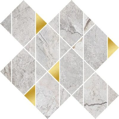 Stone hills grey mosaic glossy 29,7x29,7 Płytki Opoczno