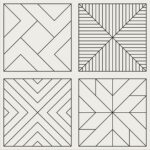 Lovely patchwork tetris 29,8x29,8 Opoczno Tiles