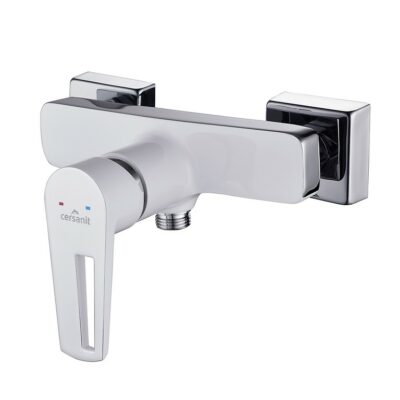 Mille white shower faucet Cersanit