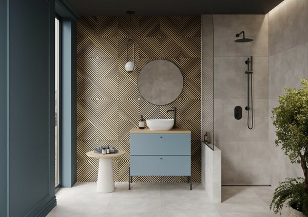 Berisso Gpt1069 beige matt rect 59,8x59,8 g1 Cersanit Tiles - Image 2