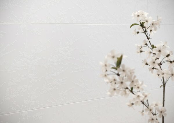 Farisa white inserto satin rect 29,8x59,8 Płytki Cersanit - Image 3