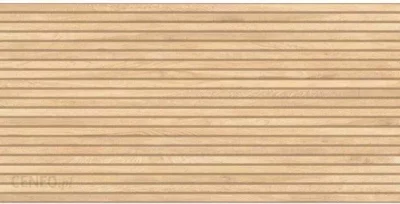 Rollwood Gpt1094 cream structure matt rect 59,8x119,8 g1 Cersanit Slat Tiles