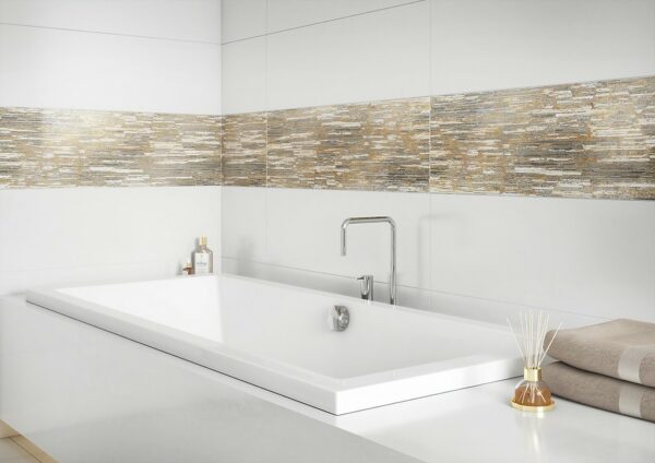Magnifique Ps 901 black glossy 29x89 Cersanit Tiles - Image 5