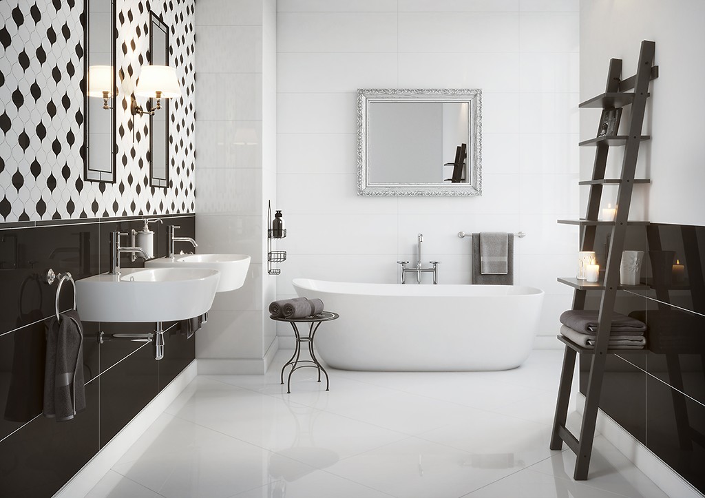 Magnifique PS901 White Satin 29x89cm 1.29m2 Płytki Cersanit - Image 2