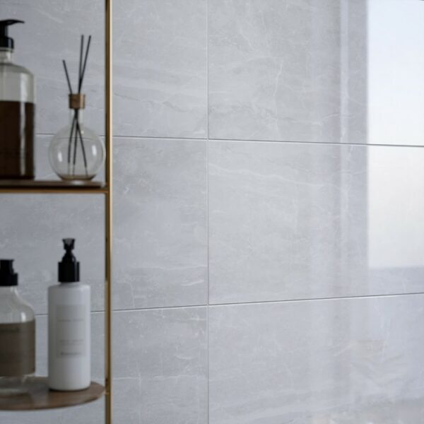 Silves grys glossy 29,7x60 Cersanit Tiles - Image 3