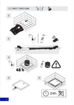Siphon for tako slim shower tray ø 90 Cersanit - Image 7