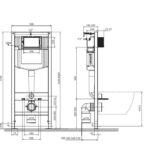 Aqua 50 pneu qf concealed frame Cersanit - Image 2