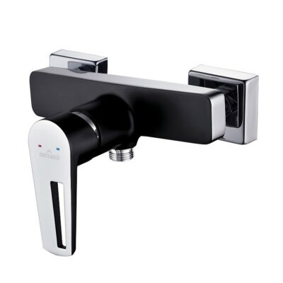 Mille black shower faucet Cersanit