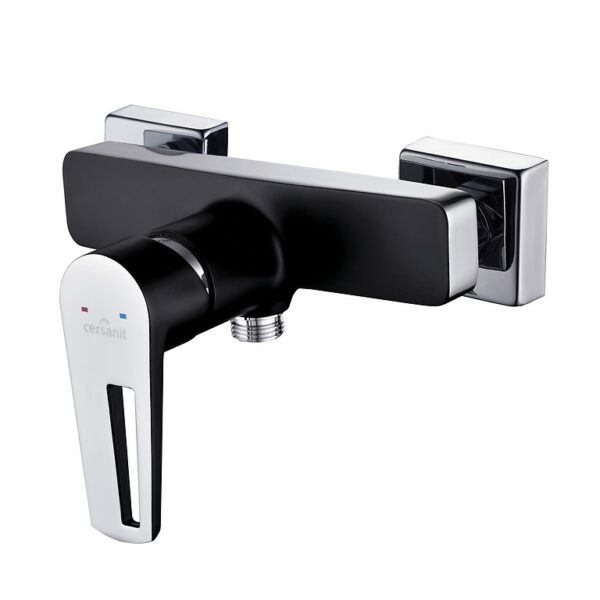 Mille black shower faucet Cersanit - Image 1
