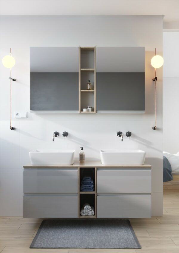 Moduo 20 Under the Countertop Cabinet Sand Oak Cersanit - Image 4