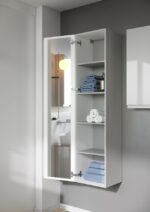 Moduo 40 mirror cabinet white Cersanit - Image 5