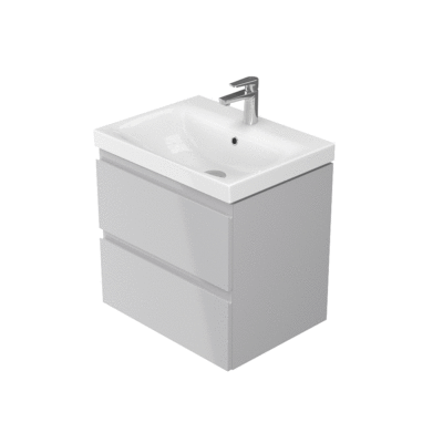 Moduo 60 washbasin cabinet grey Cersanit
