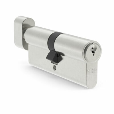 Euro Cylinder Lock + 3 Keys 26/36T Thumbturn