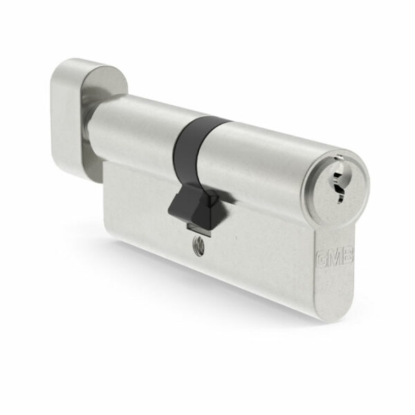 Euro Cylinder Lock + 3 Keys 26/36T Thumbturn - Image 1