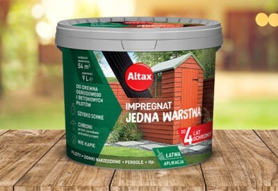 One Coat fence paint Chestnut 4.5l Altax