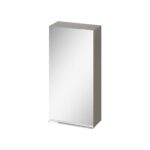 Virgo 40 mirror cabinet grey with chrome handle
