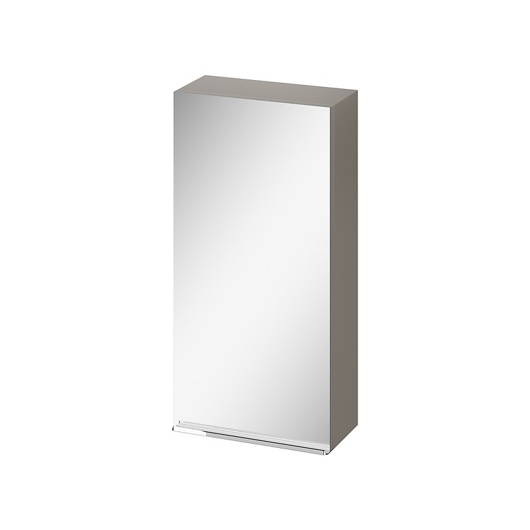 s522-011_virgo_40_mirror_cabinet_grey_with_chrom_handle_mount,qnuMpq2lq3GXrsaOZ6Q Virgo 40 mirror cabinet grey with chrome handle - Image 1