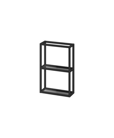 Wall hung cabinet zen by cersanit 40 black