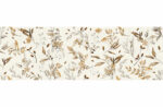 Flero white inserto satin 29x89 Płytki Opoczno