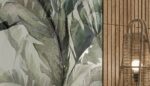 Forli leaves green inserto satin 58x89 Cersanit Tiles - Image 4
