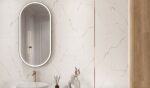 Side calacatta white satin rect 29x89 Płytki Opoczno - Image 3