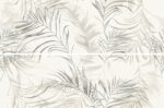 Softy leaves white inserto satin 58x89 Cersanit Tiles
