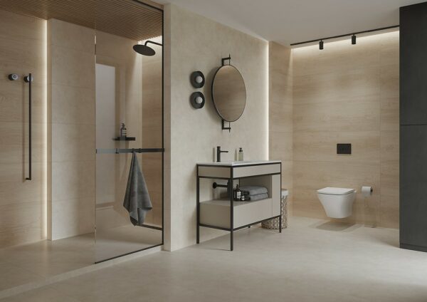 Solivi beige matt rect 39,8x119,8 g1 Cersanit Tiles - Image 2