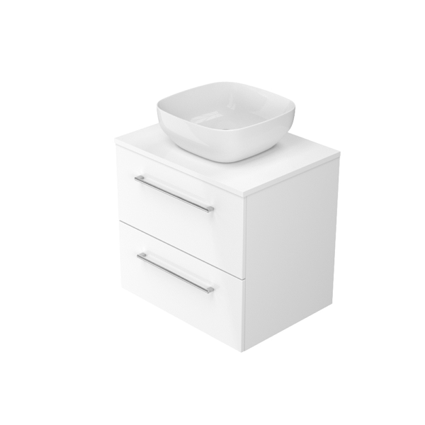 Washbasin cabinet larga 60 - white - Image 6