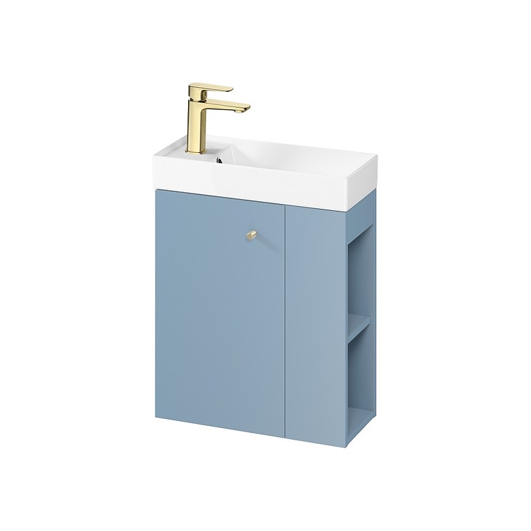 Washbasin cabinet toilette larga 50x22 - blue dsm - Image 3