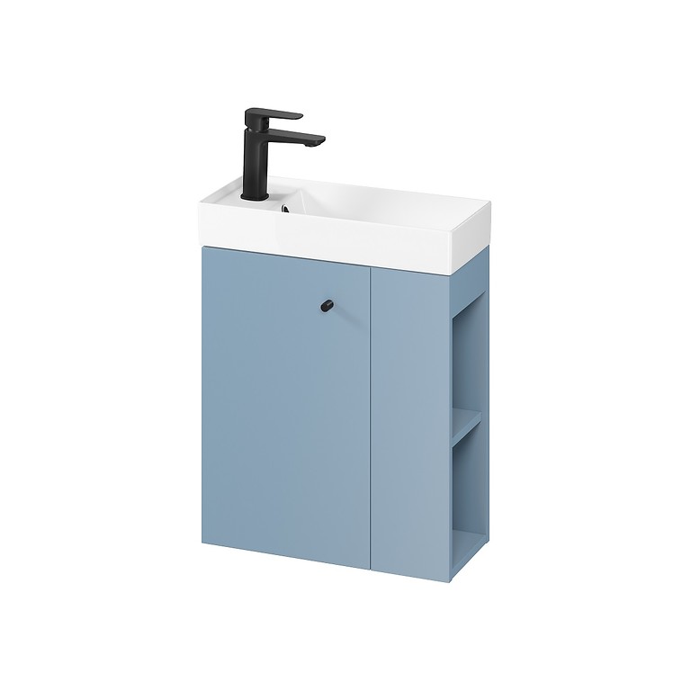 Washbasin cabinet toilette larga 50x22 - blue dsm - Image 4