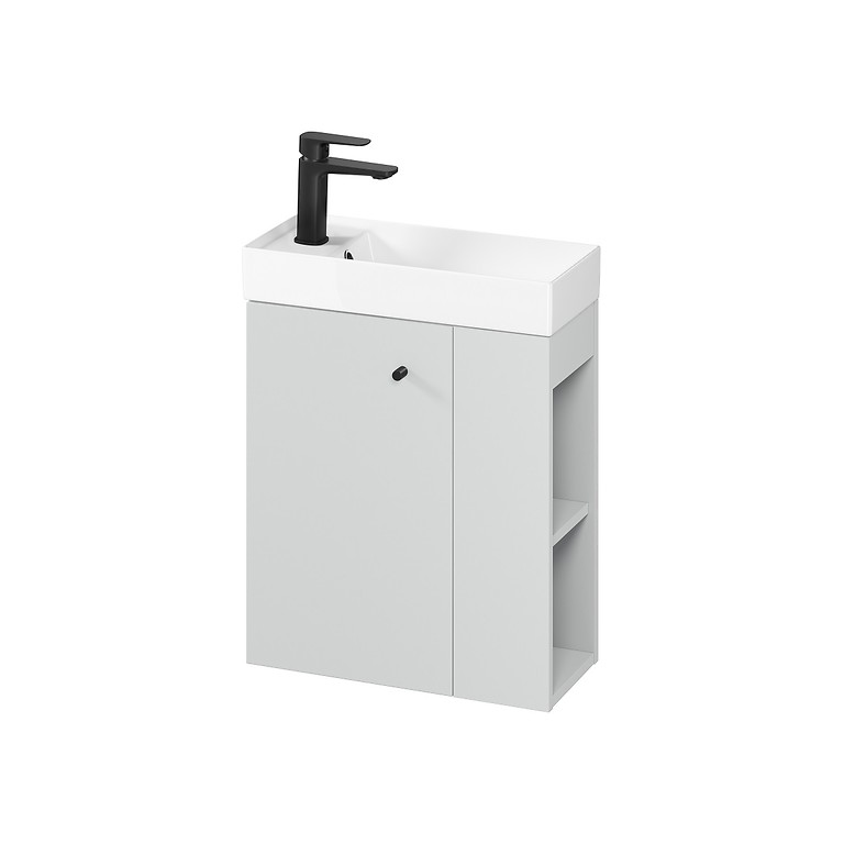 Washbasin cabinet toilette larga 50x22 - grey dsm - Image 4