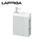Washbasin cabinet toilette larga 50x22 - grey dsm