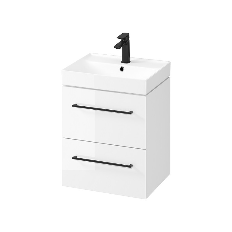 Washbasin cabinet larga 50x38 - white - Image 4