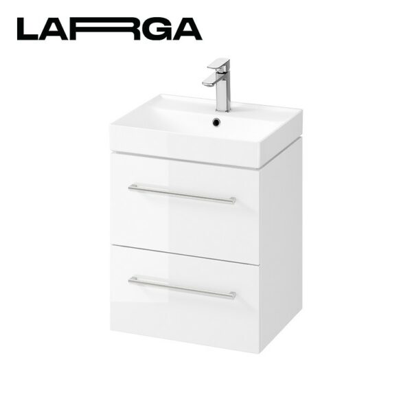 Washbasin cabinet larga 50x38 - white - Image 1