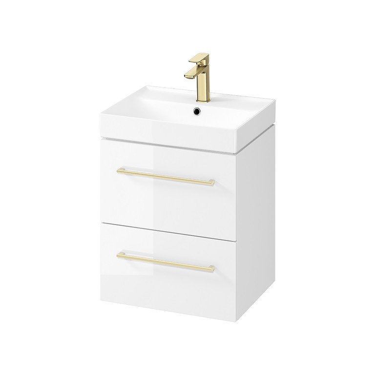 Washbasin cabinet larga 50x38 - white - Image 5