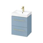 Washbasin cabinet larga 50x38 - blue - Image 5