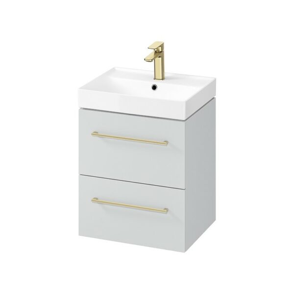 Washbasin cabinet larga 50x38 - grey - Image 5