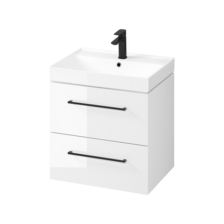 Washbasin cabinet larga 60 - white - Image 4
