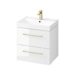 Washbasin cabinet larga 60 - white - Image 5