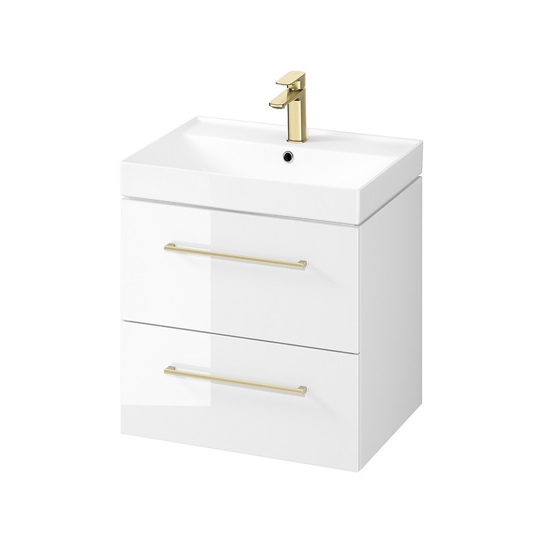 Washbasin cabinet larga 60 - white - Image 5