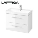 Washbasin cabinet larga 80 - white