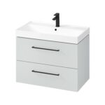 Washbasin cabinet larga 80 - grey - Image 4