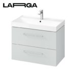 Washbasin cabinet larga 80 - grey