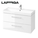 Washbasin cabinet larga 100 - white