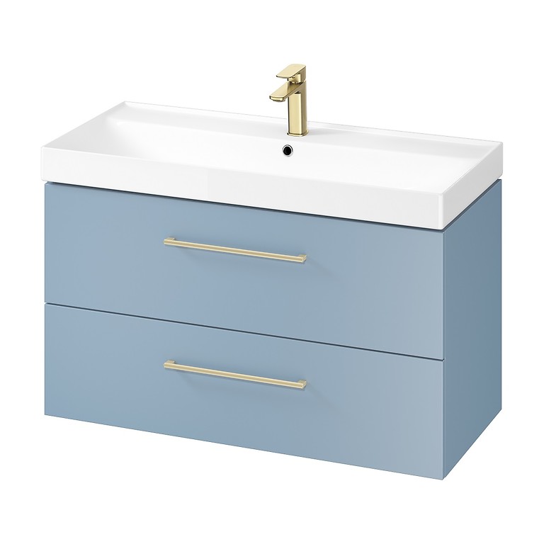 Washbasin cabinet larga 100 - blue - Image 5